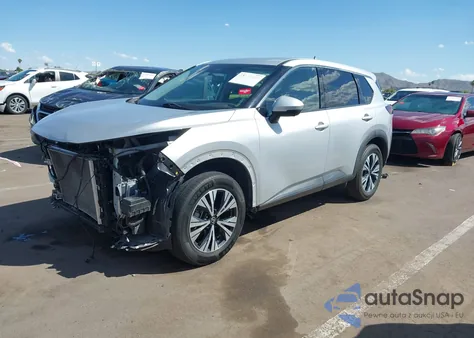 2021 Nissan Rogue Sv Fwd z USA, uszkodzony, nr VIN 5N1AT3BA7MC778587